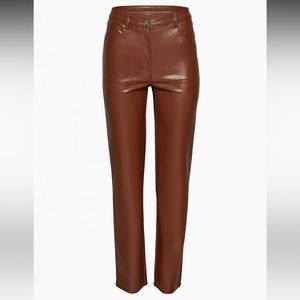 Aritzia Wilfred Melina™ Pant
Color: cognac ; Size: 2